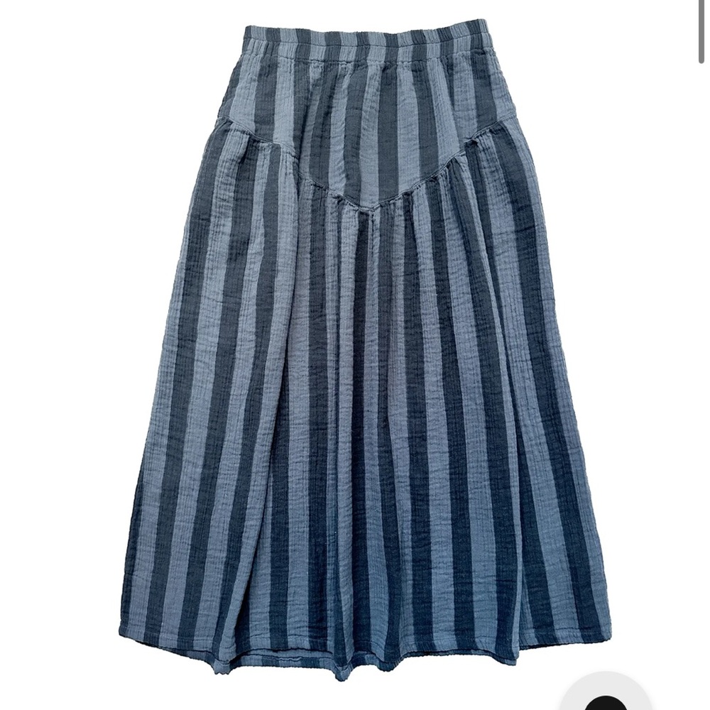 Curator SF Jessie Skirt in grey and black stripe - sold out online!